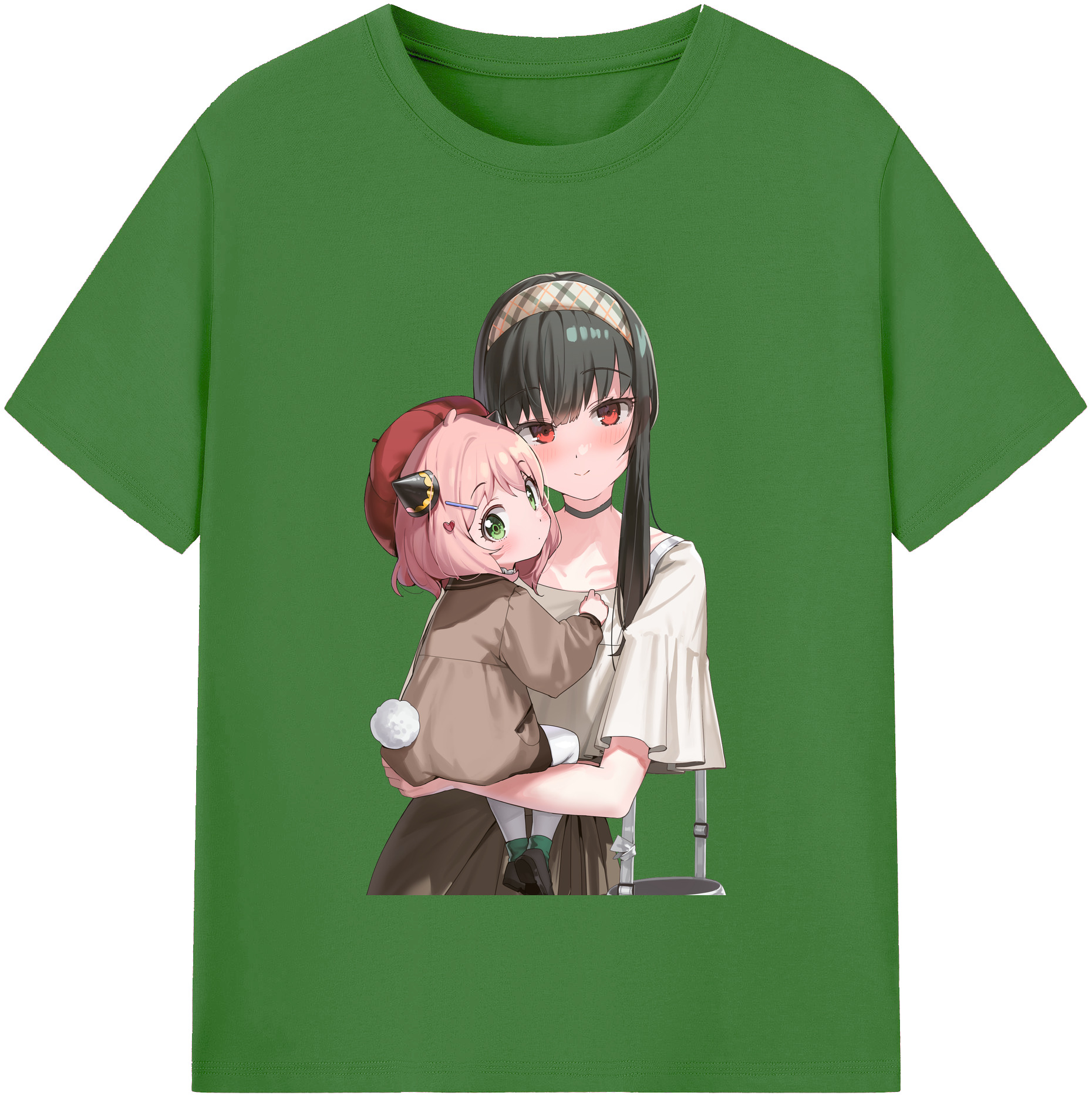 （画像用） SPY×FAMILY间谍家家酒 レディースカジュアルプリントTシャツ（綿100％）